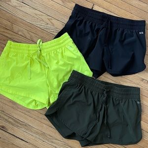 All 3 athletic shorts